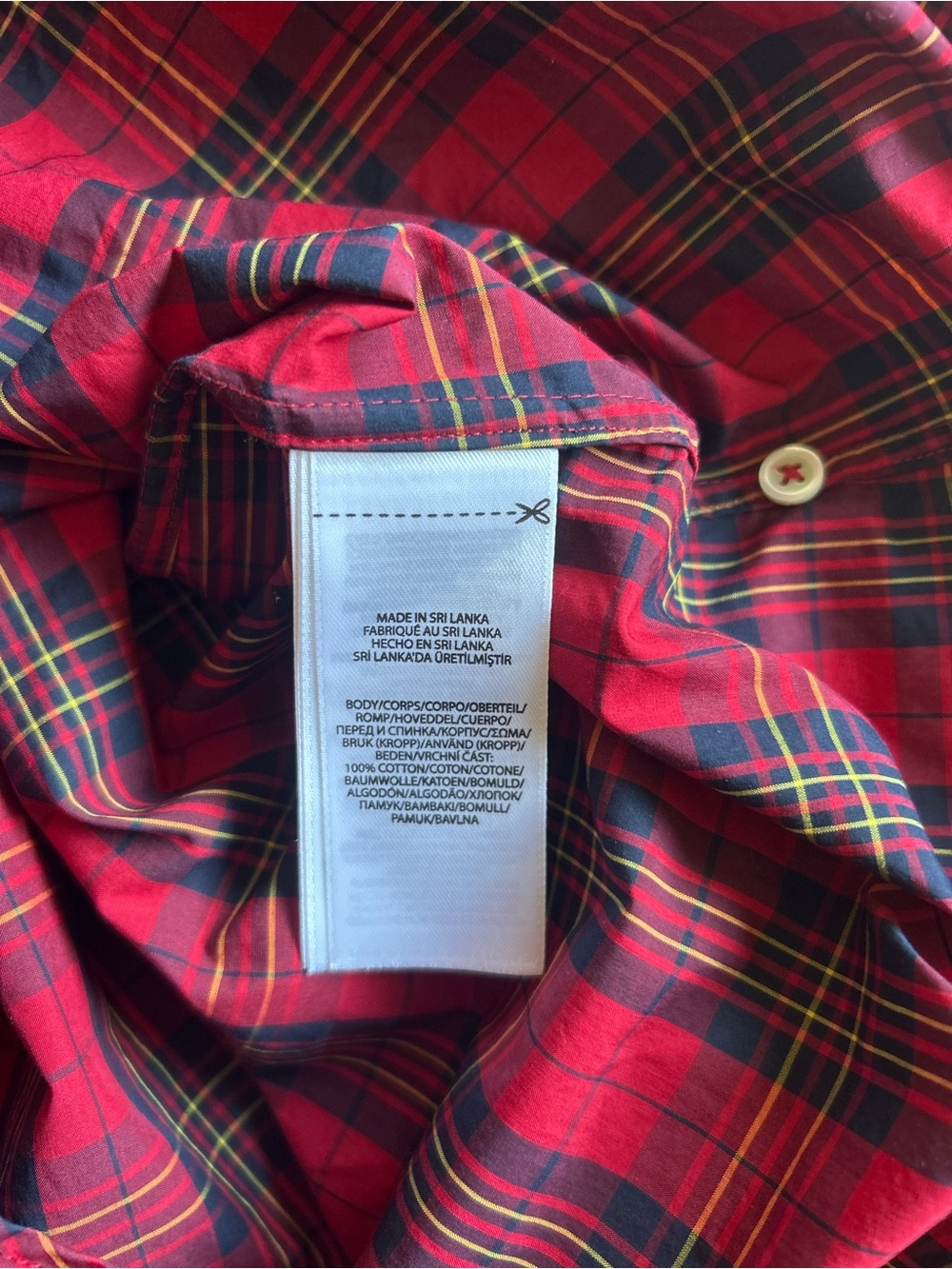 Polo Ralph Lauren Tartan Plaid Puff Sleeves  Shirt Size 8 - Picture 11 of 12
